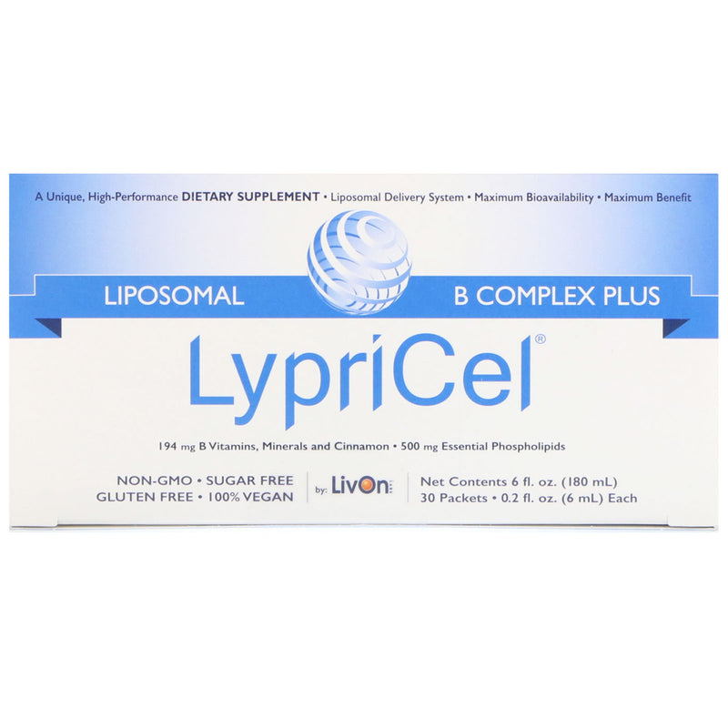 LypriCel Liposomal B Complex Plus Lypricel LypriCel Liposomal B Complex Plus Lypricel