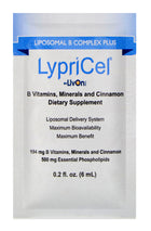 LypriCel Liposomal B Complex Plus – 30 Packets, (194 mg) Each