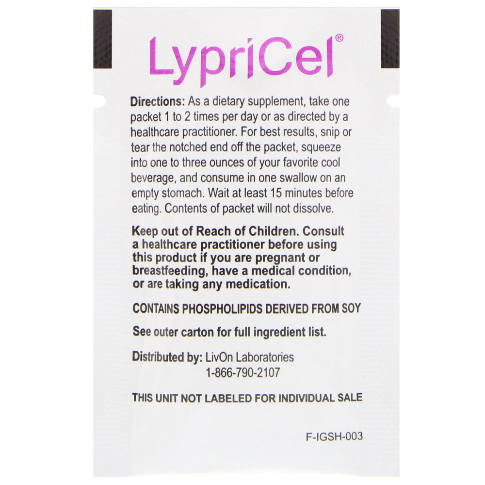 lypo spheric glutathione 30 packets LivOn LYPO-SPHERIC LivOn Lypo-Spheric Glutathione 30 Sachets