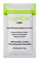 LypriCel Acetyl L-Carnitine - 30 Packets, 0.2 fl oz (5.4 ml) Each